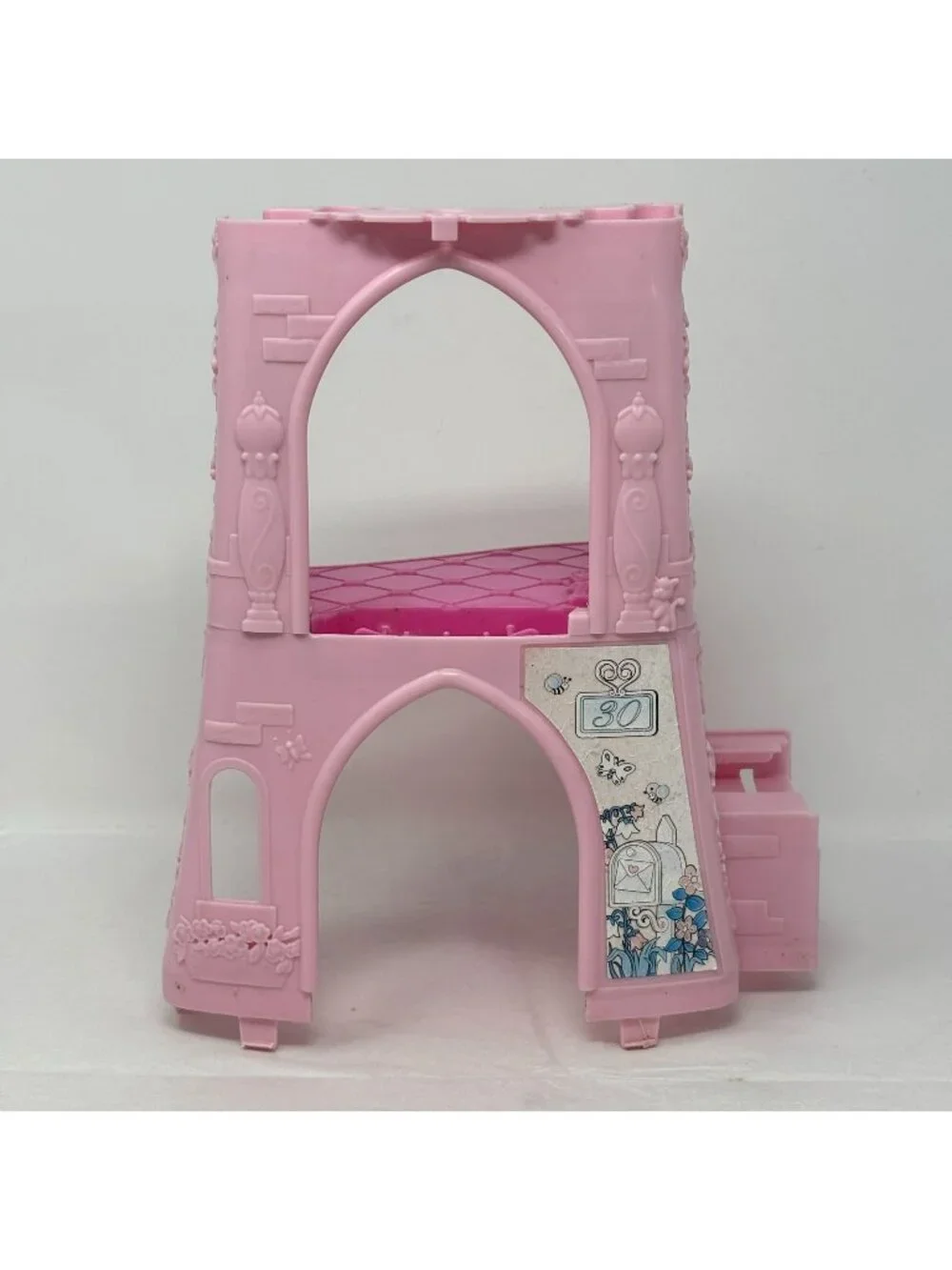 Fisher-Price Little People Klip Klop Castle Replacement Pink Tower Bottom Half